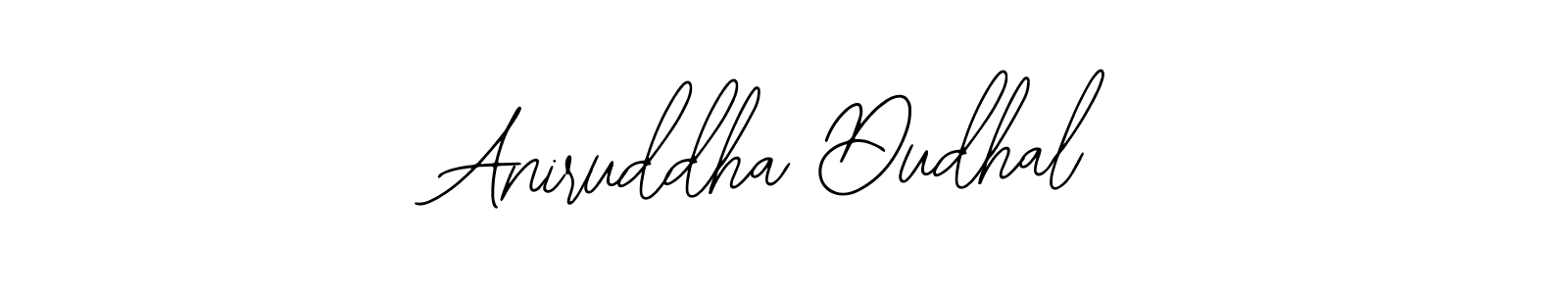 Bearetta-2O07w is a professional signature style that is perfect for those who want to add a touch of class to their signature. It is also a great choice for those who want to make their signature more unique. Get Aniruddha Dudhal name to fancy signature for free. Aniruddha Dudhal signature style 12 images and pictures png