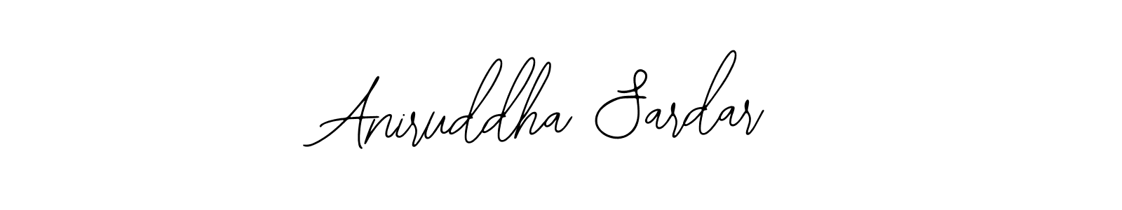 Make a beautiful signature design for name Aniruddha Sardar. With this signature (Bearetta-2O07w) style, you can create a handwritten signature for free. Aniruddha Sardar signature style 12 images and pictures png