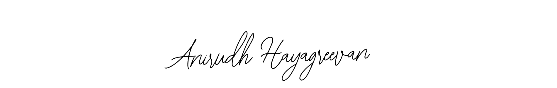 Design your own signature with our free online signature maker. With this signature software, you can create a handwritten (Bearetta-2O07w) signature for name Anirudh Hayagreevan. Anirudh Hayagreevan signature style 12 images and pictures png