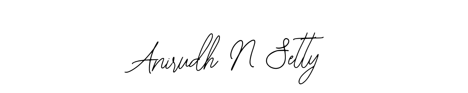 How to Draw Anirudh N Setty signature style? Bearetta-2O07w is a latest design signature styles for name Anirudh N Setty. Anirudh N Setty signature style 12 images and pictures png