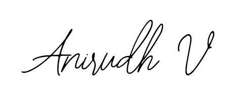 This is the best signature style for the Anirudh V name. Also you like these signature font (Bearetta-2O07w). Mix name signature. Anirudh V signature style 12 images and pictures png