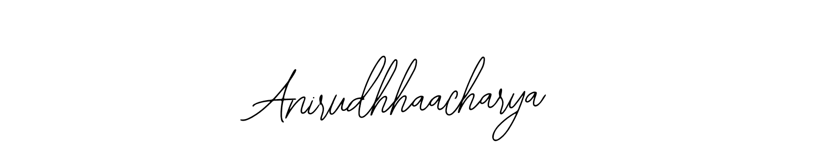 Create a beautiful signature design for name Anirudhhaacharya. With this signature (Bearetta-2O07w) fonts, you can make a handwritten signature for free. Anirudhhaacharya signature style 12 images and pictures png