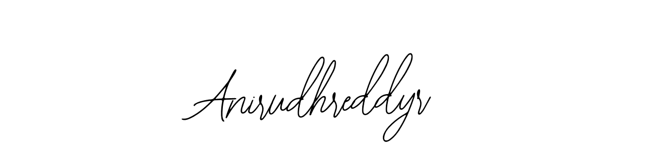 How to make Anirudhreddyr signature? Bearetta-2O07w is a professional autograph style. Create handwritten signature for Anirudhreddyr name. Anirudhreddyr signature style 12 images and pictures png