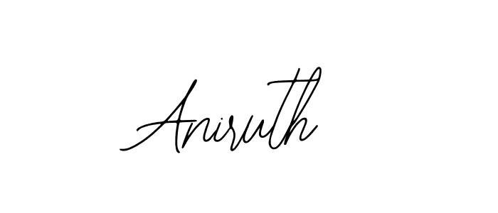 if you are searching for the best signature style for your name Aniruth. so please give up your signature search. here we have designed multiple signature styles  using Bearetta-2O07w. Aniruth signature style 12 images and pictures png