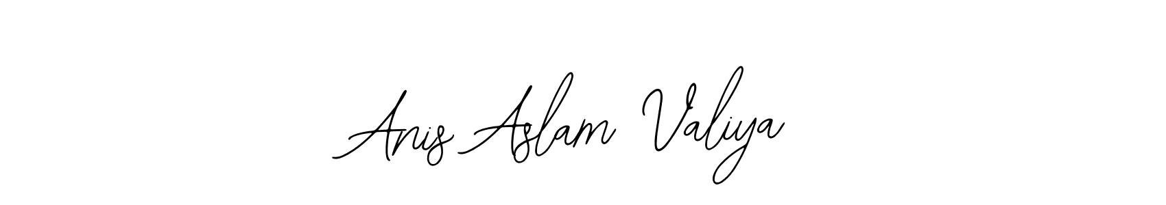 Design your own signature with our free online signature maker. With this signature software, you can create a handwritten (Bearetta-2O07w) signature for name Anis Aslam Valiya. Anis Aslam Valiya signature style 12 images and pictures png
