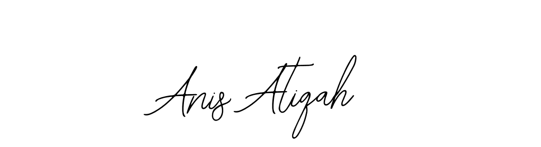 Similarly Bearetta-2O07w is the best handwritten signature design. Signature creator online .You can use it as an online autograph creator for name Anis Atiqah. Anis Atiqah signature style 12 images and pictures png