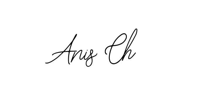 The best way (Bearetta-2O07w) to make a short signature is to pick only two or three words in your name. The name Anis Ch include a total of six letters. For converting this name. Anis Ch signature style 12 images and pictures png