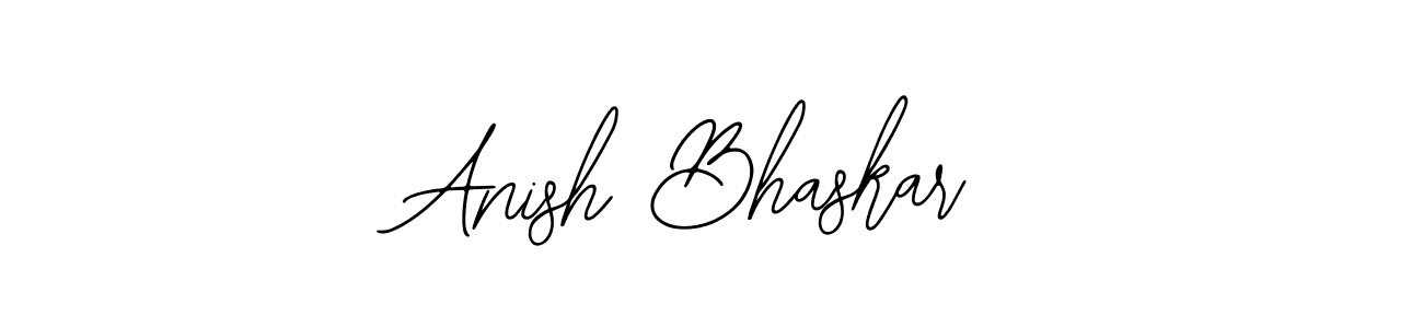 Similarly Bearetta-2O07w is the best handwritten signature design. Signature creator online .You can use it as an online autograph creator for name Anish Bhaskar. Anish Bhaskar signature style 12 images and pictures png