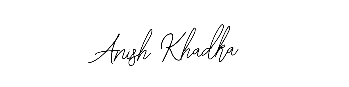 How to make Anish Khadka signature? Bearetta-2O07w is a professional autograph style. Create handwritten signature for Anish Khadka name. Anish Khadka signature style 12 images and pictures png
