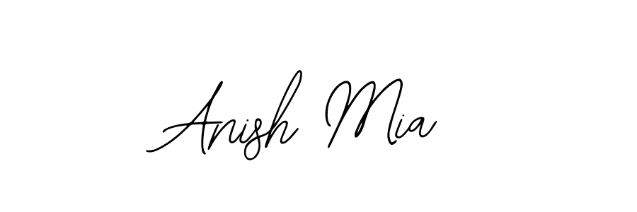 How to make Anish Mia signature? Bearetta-2O07w is a professional autograph style. Create handwritten signature for Anish Mia name. Anish Mia signature style 12 images and pictures png