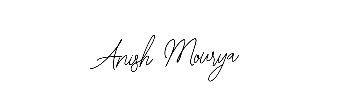 Make a beautiful signature design for name Anish Mourya. With this signature (Bearetta-2O07w) style, you can create a handwritten signature for free. Anish Mourya signature style 12 images and pictures png