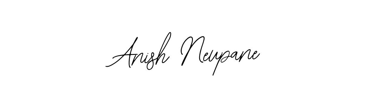 Anish Neupane stylish signature style. Best Handwritten Sign (Bearetta-2O07w) for my name. Handwritten Signature Collection Ideas for my name Anish Neupane. Anish Neupane signature style 12 images and pictures png