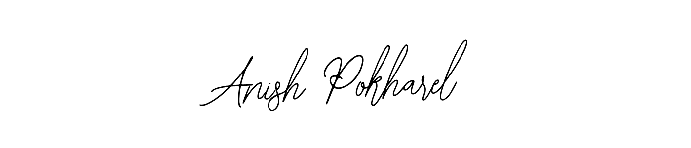 How to Draw Anish Pokharel signature style? Bearetta-2O07w is a latest design signature styles for name Anish Pokharel. Anish Pokharel signature style 12 images and pictures png