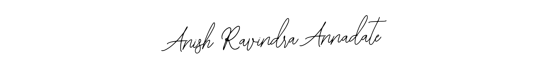 Make a short Anish Ravindra Annadate signature style. Manage your documents anywhere anytime using Bearetta-2O07w. Create and add eSignatures, submit forms, share and send files easily. Anish Ravindra Annadate signature style 12 images and pictures png