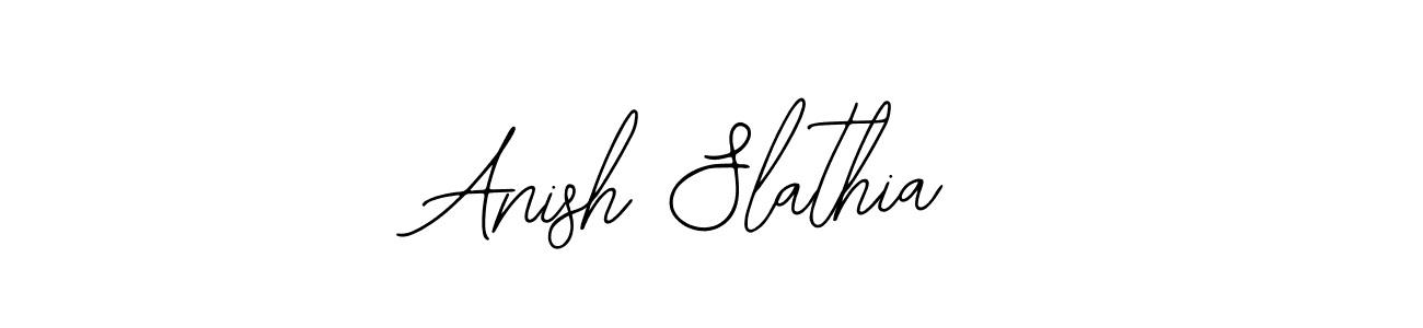 Anish Slathia stylish signature style. Best Handwritten Sign (Bearetta-2O07w) for my name. Handwritten Signature Collection Ideas for my name Anish Slathia. Anish Slathia signature style 12 images and pictures png