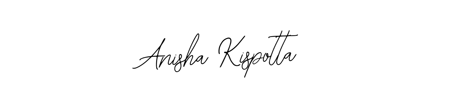 Make a beautiful signature design for name Anisha Kispotta. Use this online signature maker to create a handwritten signature for free. Anisha Kispotta signature style 12 images and pictures png