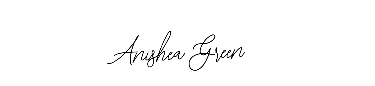 You should practise on your own different ways (Bearetta-2O07w) to write your name (Anishea Green) in signature. don't let someone else do it for you. Anishea Green signature style 12 images and pictures png