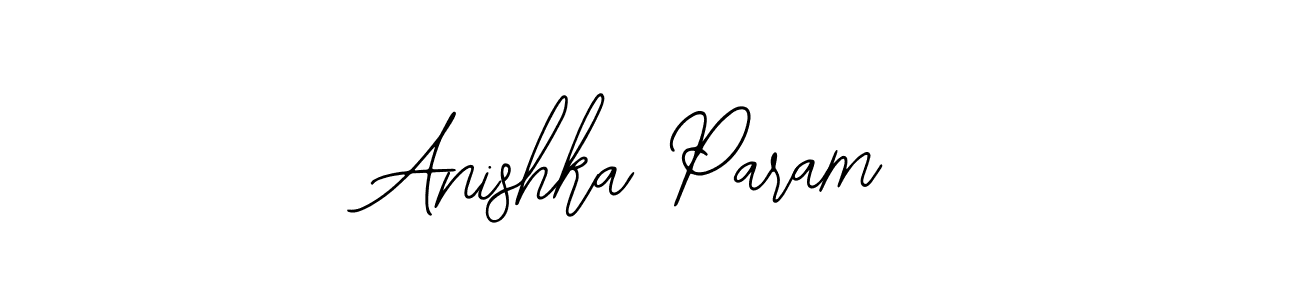 Similarly Bearetta-2O07w is the best handwritten signature design. Signature creator online .You can use it as an online autograph creator for name Anishka Param. Anishka Param signature style 12 images and pictures png
