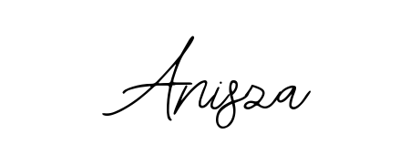 The Bearetta-2O07w typeface gives name Anisza a refined look. Suitable for certificates, diplomas, and official verification. Anisza signature style 12 images and pictures png