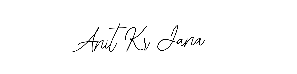 Anit Kr Jana stylish signature style. Best Handwritten Sign (Bearetta-2O07w) for my name. Handwritten Signature Collection Ideas for my name Anit Kr Jana. Anit Kr Jana signature style 12 images and pictures png