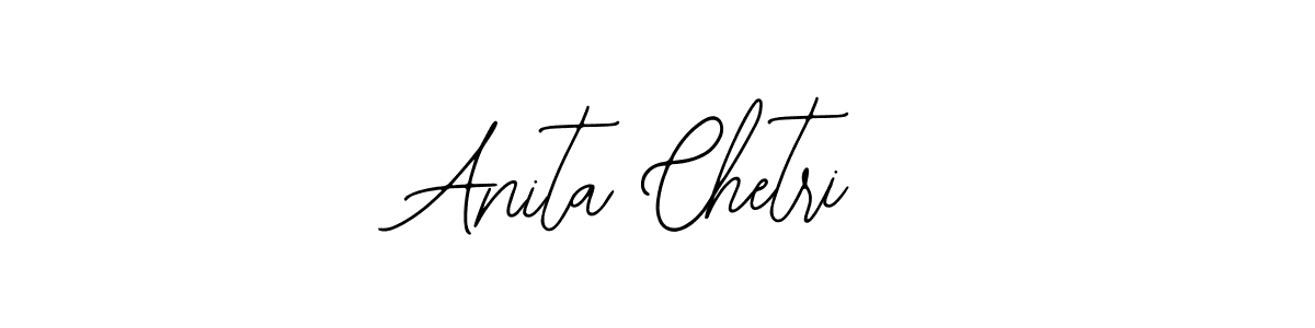 How to make Anita Chetri name signature. Use Bearetta-2O07w style for creating short signs online. This is the latest handwritten sign. Anita Chetri signature style 12 images and pictures png