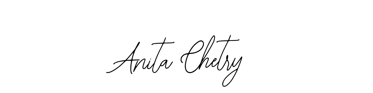 How to make Anita Chetry signature? Bearetta-2O07w is a professional autograph style. Create handwritten signature for Anita Chetry name. Anita Chetry signature style 12 images and pictures png