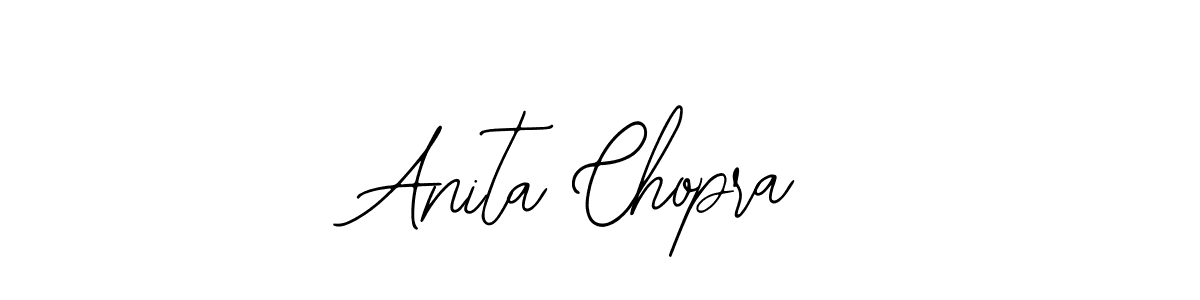 Use a signature maker to create a handwritten signature online. With this signature software, you can design (Bearetta-2O07w) your own signature for name Anita Chopra. Anita Chopra signature style 12 images and pictures png
