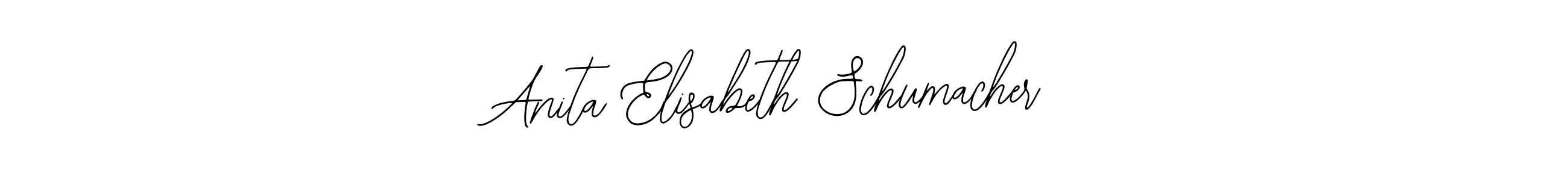 This is the best signature style for the Anita Elisabeth Schumacher name. Also you like these signature font (Bearetta-2O07w). Mix name signature. Anita Elisabeth Schumacher signature style 12 images and pictures png