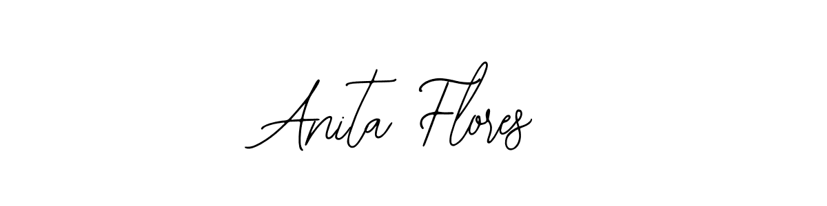 Anita Flores stylish signature style. Best Handwritten Sign (Bearetta-2O07w) for my name. Handwritten Signature Collection Ideas for my name Anita Flores. Anita Flores signature style 12 images and pictures png