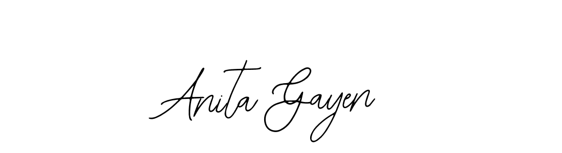 It looks lik you need a new signature style for name Anita Gayen. Design unique handwritten (Bearetta-2O07w) signature with our free signature maker in just a few clicks. Anita Gayen signature style 12 images and pictures png