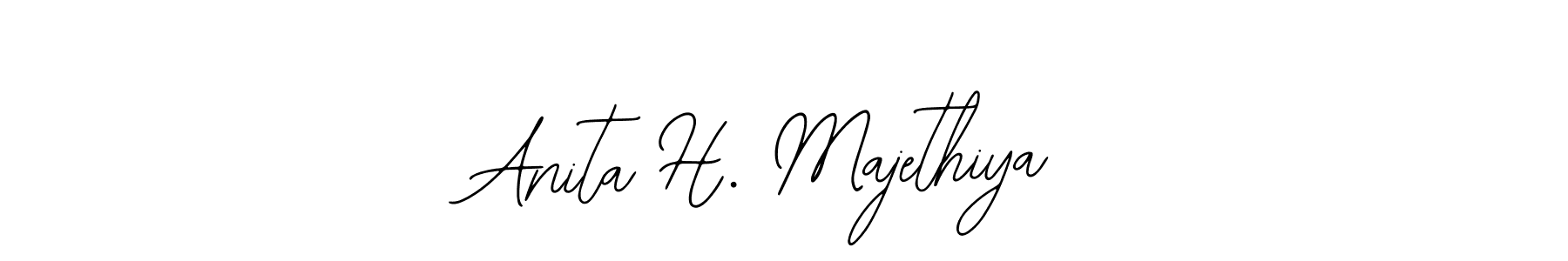 Make a beautiful signature design for name Anita H. Majethiya. With this signature (Bearetta-2O07w) style, you can create a handwritten signature for free. Anita H. Majethiya signature style 12 images and pictures png