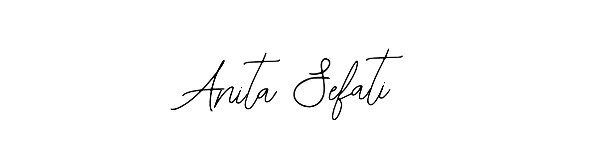 Anita Sefati stylish signature style. Best Handwritten Sign (Bearetta-2O07w) for my name. Handwritten Signature Collection Ideas for my name Anita Sefati. Anita Sefati signature style 12 images and pictures png