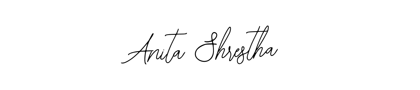 Anita Shrestha stylish signature style. Best Handwritten Sign (Bearetta-2O07w) for my name. Handwritten Signature Collection Ideas for my name Anita Shrestha. Anita Shrestha signature style 12 images and pictures png