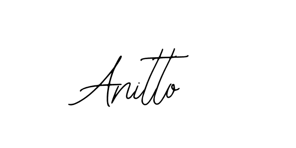 Also You can easily find your signature by using the search form. We will create Anitto name handwritten signature images for you free of cost using Bearetta-2O07w sign style. Anitto signature style 12 images and pictures png