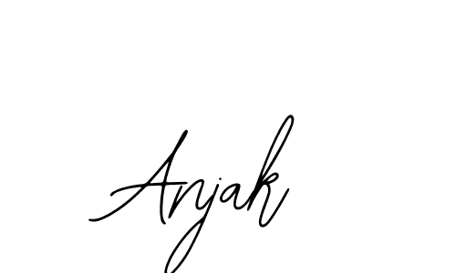 How to Draw Anjak signature style? Bearetta-2O07w is a latest design signature styles for name Anjak. Anjak signature style 12 images and pictures png