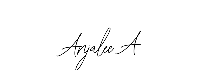 Bearetta-2O07w is a professional signature style that is perfect for those who want to add a touch of class to their signature. It is also a great choice for those who want to make their signature more unique. Get Anjalee A name to fancy signature for free. Anjalee A signature style 12 images and pictures png