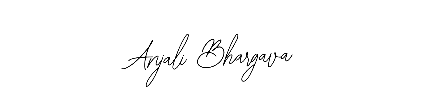 Create a beautiful signature design for name Anjali Bhargava. With this signature (Bearetta-2O07w) fonts, you can make a handwritten signature for free. Anjali Bhargava signature style 12 images and pictures png