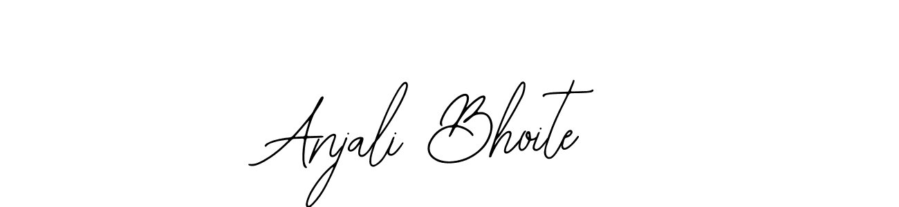 Make a beautiful signature design for name Anjali Bhoite. Use this online signature maker to create a handwritten signature for free. Anjali Bhoite signature style 12 images and pictures png