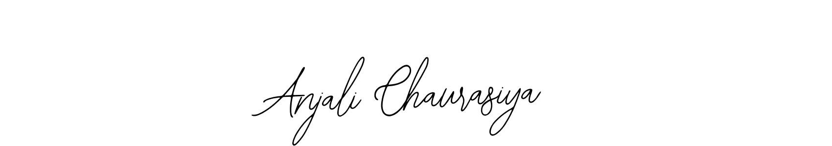 How to make Anjali Chaurasiya name signature. Use Bearetta-2O07w style for creating short signs online. This is the latest handwritten sign. Anjali Chaurasiya signature style 12 images and pictures png