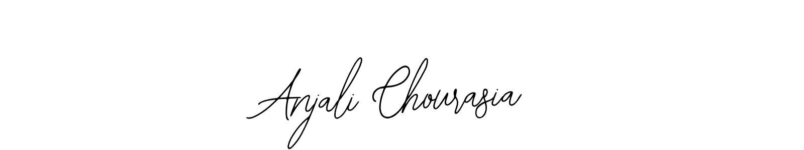 How to make Anjali Chourasia name signature. Use Bearetta-2O07w style for creating short signs online. This is the latest handwritten sign. Anjali Chourasia signature style 12 images and pictures png