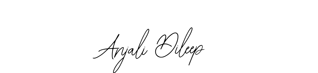 How to make Anjali Dileep signature? Bearetta-2O07w is a professional autograph style. Create handwritten signature for Anjali Dileep name. Anjali Dileep signature style 12 images and pictures png