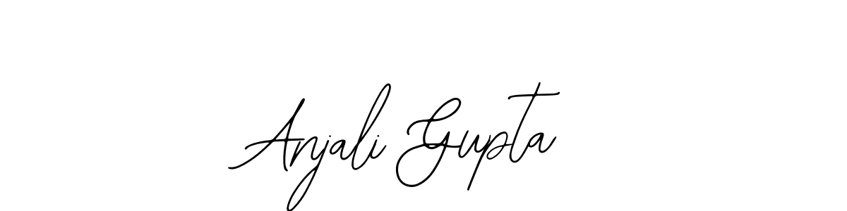 Make a short Anjali Gupta signature style. Manage your documents anywhere anytime using Bearetta-2O07w. Create and add eSignatures, submit forms, share and send files easily. Anjali Gupta signature style 12 images and pictures png