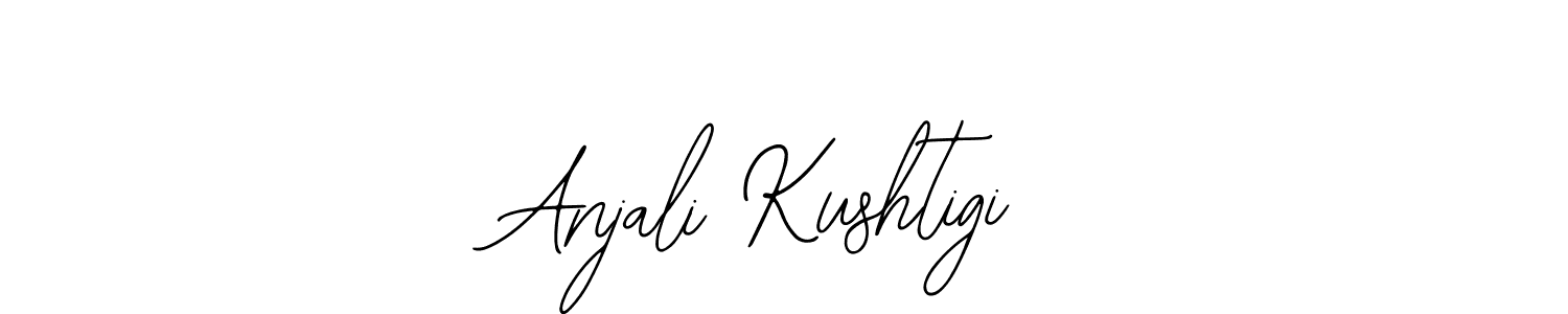 Design your own signature with our free online signature maker. With this signature software, you can create a handwritten (Bearetta-2O07w) signature for name Anjali Kushtigi. Anjali Kushtigi signature style 12 images and pictures png