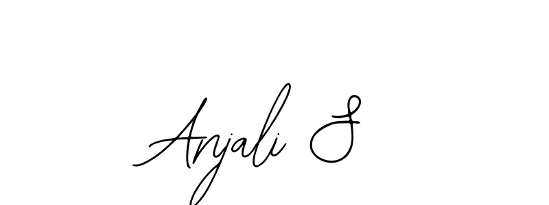 Create a beautiful signature design for name Anjali S. With this signature (Bearetta-2O07w) fonts, you can make a handwritten signature for free. Anjali S signature style 12 images and pictures png