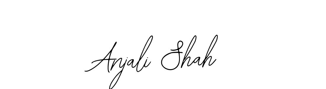 How to make Anjali Shah name signature. Use Bearetta-2O07w style for creating short signs online. This is the latest handwritten sign. Anjali Shah signature style 12 images and pictures png