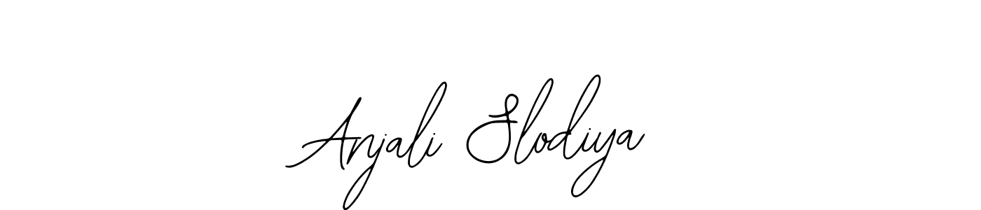 It looks lik you need a new signature style for name Anjali Slodiya. Design unique handwritten (Bearetta-2O07w) signature with our free signature maker in just a few clicks. Anjali Slodiya signature style 12 images and pictures png