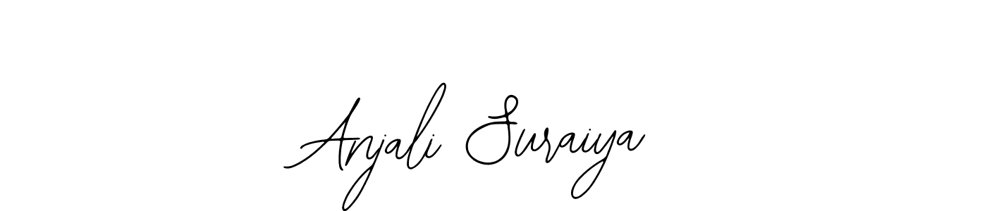 Also we have Anjali Suraiya name is the best signature style. Create professional handwritten signature collection using Bearetta-2O07w autograph style. Anjali Suraiya signature style 12 images and pictures png