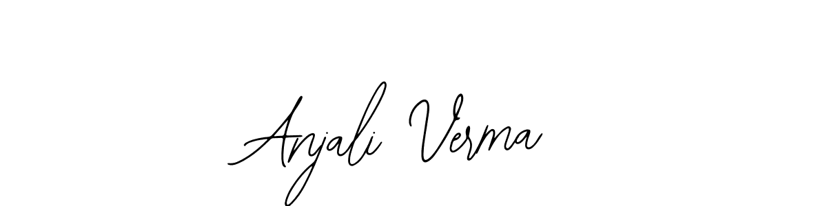 Make a beautiful signature design for name Anjali Verma. Use this online signature maker to create a handwritten signature for free. Anjali Verma signature style 12 images and pictures png