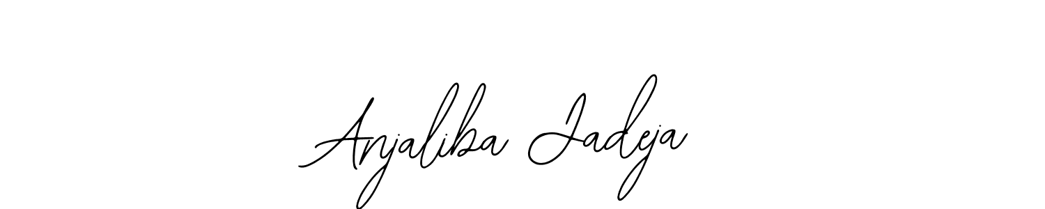 Make a short Anjaliba Jadeja signature style. Manage your documents anywhere anytime using Bearetta-2O07w. Create and add eSignatures, submit forms, share and send files easily. Anjaliba Jadeja signature style 12 images and pictures png