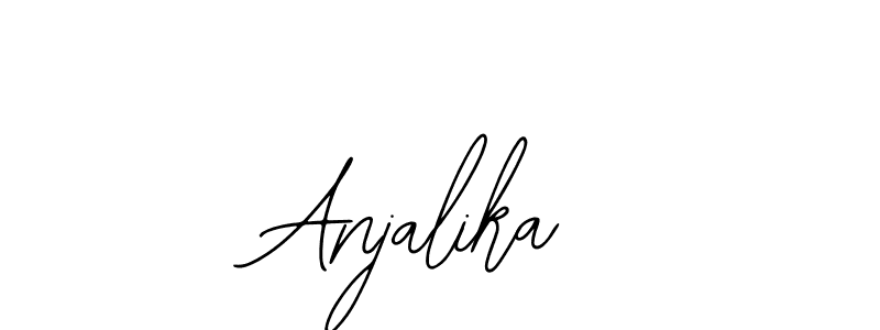How to Draw Anjalika signature style? Bearetta-2O07w is a latest design signature styles for name Anjalika. Anjalika signature style 12 images and pictures png